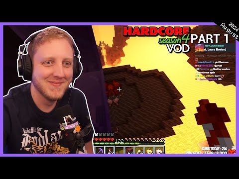 1.21 Hardcore 5+ Year World! PART 1 - Philza VOD - Streamed on August 12 2024