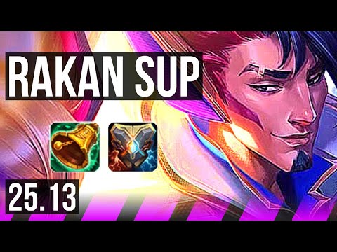 RAKAN & Veigar vs LEONA & Corki (SUP) | 0/2/22 | EUW Challenger | 25.13