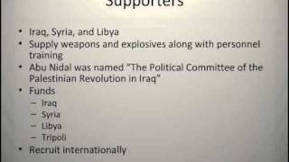Abu Nidal Presentation