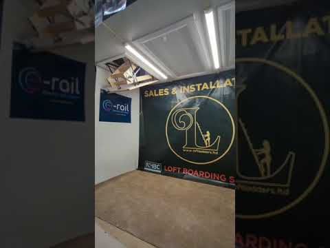 E-rail Electric loft ladder