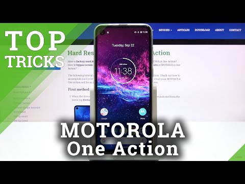 MOTOROLA One Action TOP TRICKS | Best Apps | Cool Features