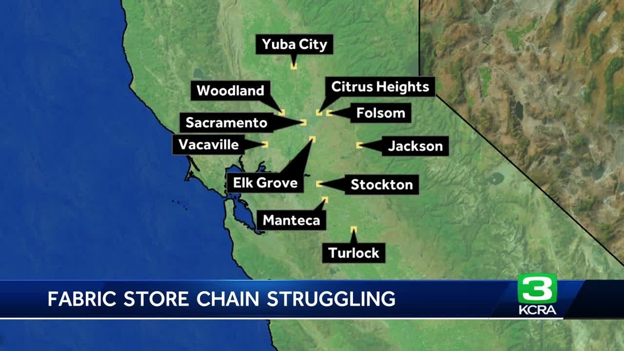 See where Joann fabric and craft stores are closing across the greater Sacramento area