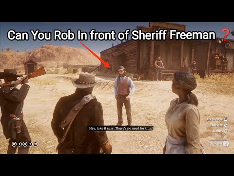 What Happens When You Say "NO" to Sheriff Freeman? - RDR2