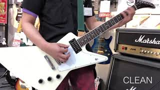 Video thumbnail for Gibson Original Collection 70s Explorer Classic White Tone Check by Ochanomizu Kurosawagakki