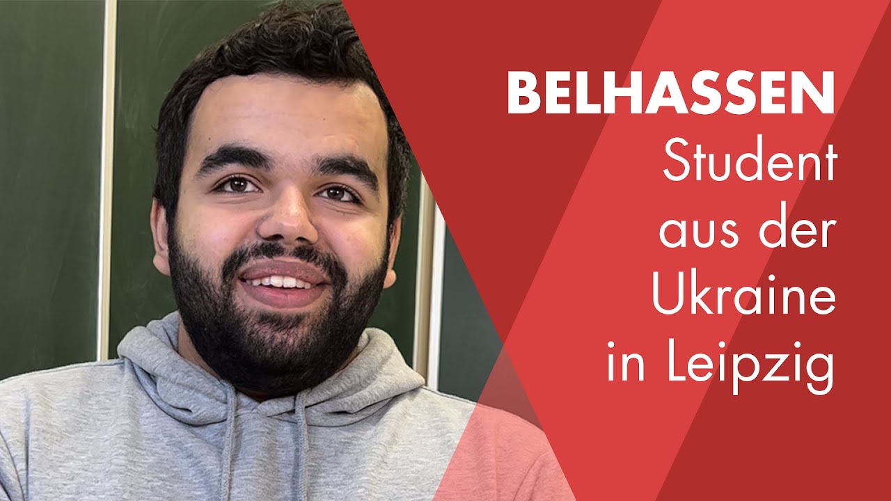 Belhassen, Tunisian student from Ukraine in Leipzig