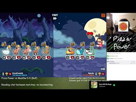 Buddy tourney set: Pizza Power vs Mazl0w