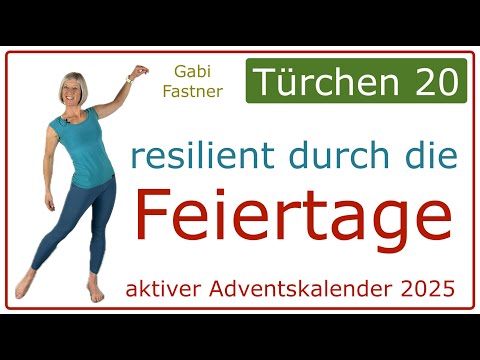 20/24💫15 min. resilient durch die Feiertage | Selbstvertrauen, Ruhe, Atmung & Stabilität, im Stehen