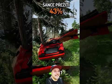 Které Auto YouTubera Je Nejbezpečnější? 😁🤞 #shorts #beamngshorts #beamngcz #beamngdrive