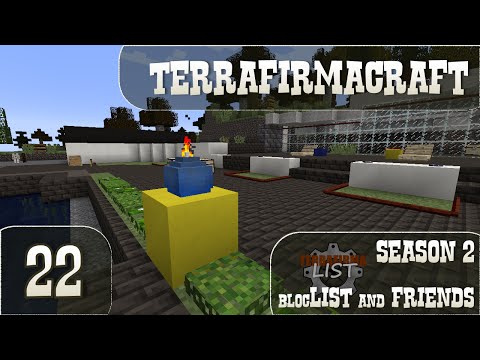 Minecraft Terrafirmacraft - Season 2 Multiplayer - Ep 22 - Blue on Yellow