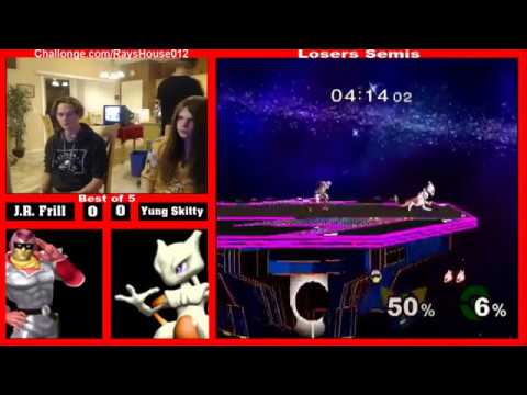 Ray's House Loser's Semis - JrFrill (Captain Falcon) vs Yung Skitty (Mewtwo)