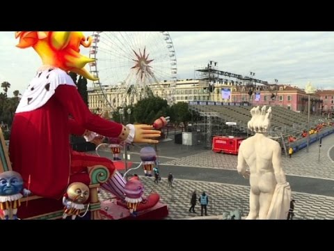 Large-scale security measures in place for Nice carnaval