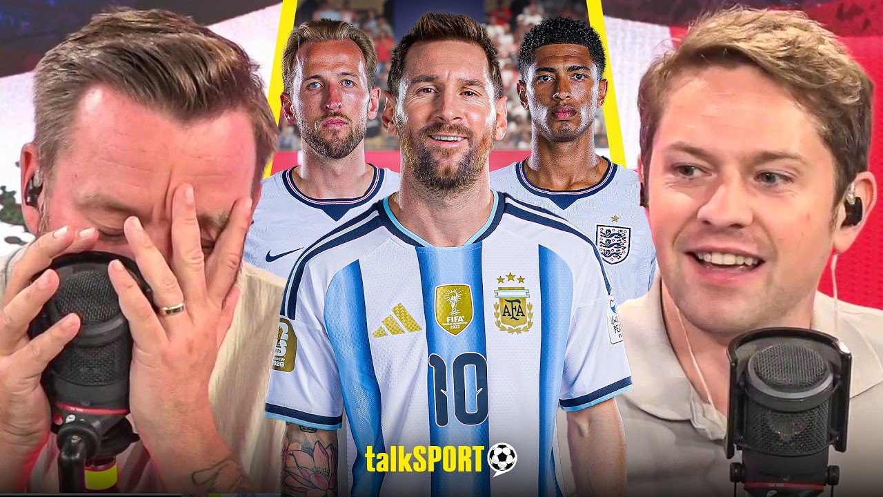"I am APPALLED!" O'Hara and Jennings CLASH as Rory claims Kane & Bellingham are BETTER than Messi!