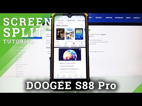 How to Use Split Screen Function on DOOGEE S88 Pro – Double Display