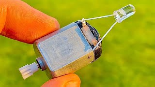 Crazy experiment ! Did some crazy experiments with a 3.3 DC motor ! #video