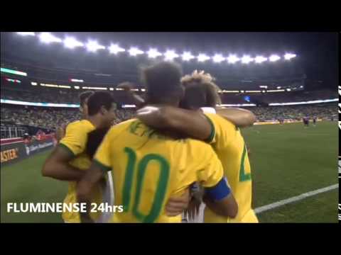 Gol de Rafinha Alcântara - Brasil 4x1 Estados Unidos