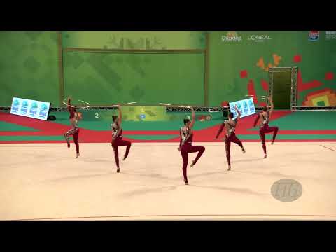 Estonia (EST) - 2022 Rhythmic Worlds, Sofia (BUL) - Qualifications 5 Hoops