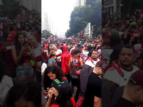 Flamengo Campeão da Libertadores Av Presidente Vargas(2)