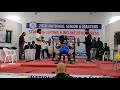 Incline bench press 180 kg national record