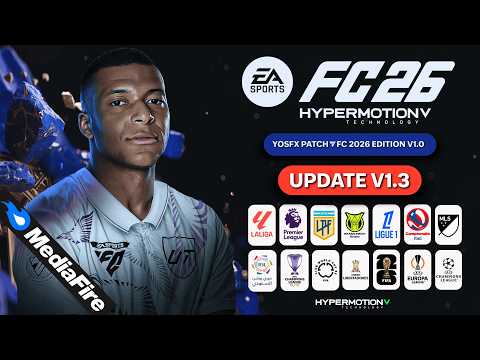 PES 2017 I New Update V1.3 For YosfX Patch - FC 2026 Edition - (Download & Install)