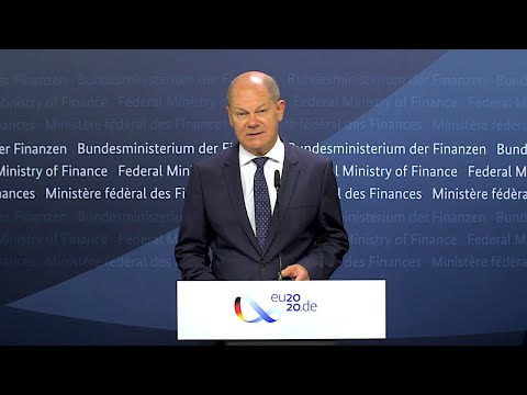 10.07.2020 - Olaf Scholz (engl./dt.) - ECOFIN (davor)