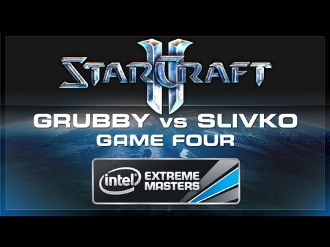 Grubby vs Slivko Game 4 SC2 IEM Singapore Day 4