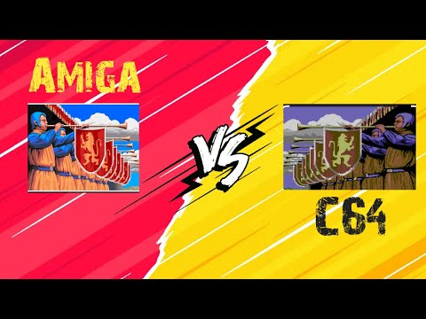 Comparison Series: Defender of the Crown - Amiga v C64