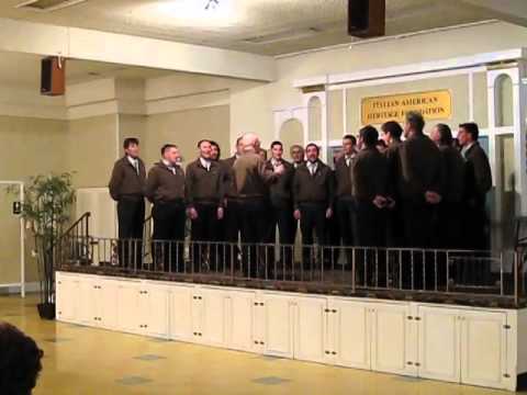 "Il bersagliere ha cento penne", Coro Brenta (Tione), San Jose, California