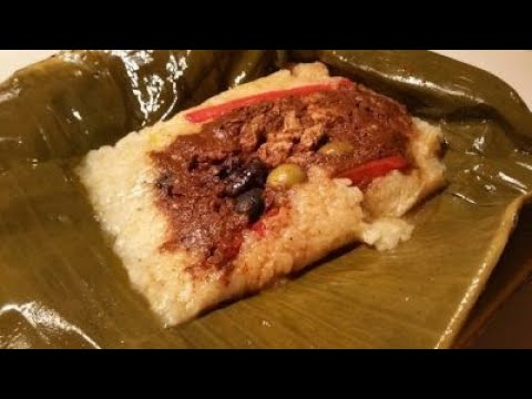 RECETA DE "TAMALES GUATEMALTECOS DE ARROZ !! 👍🍴