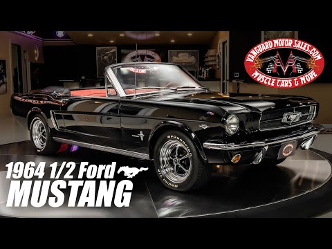 1964 1/2 Ford Mustang Convertible For Sale Vanguard Motor Sales #3352