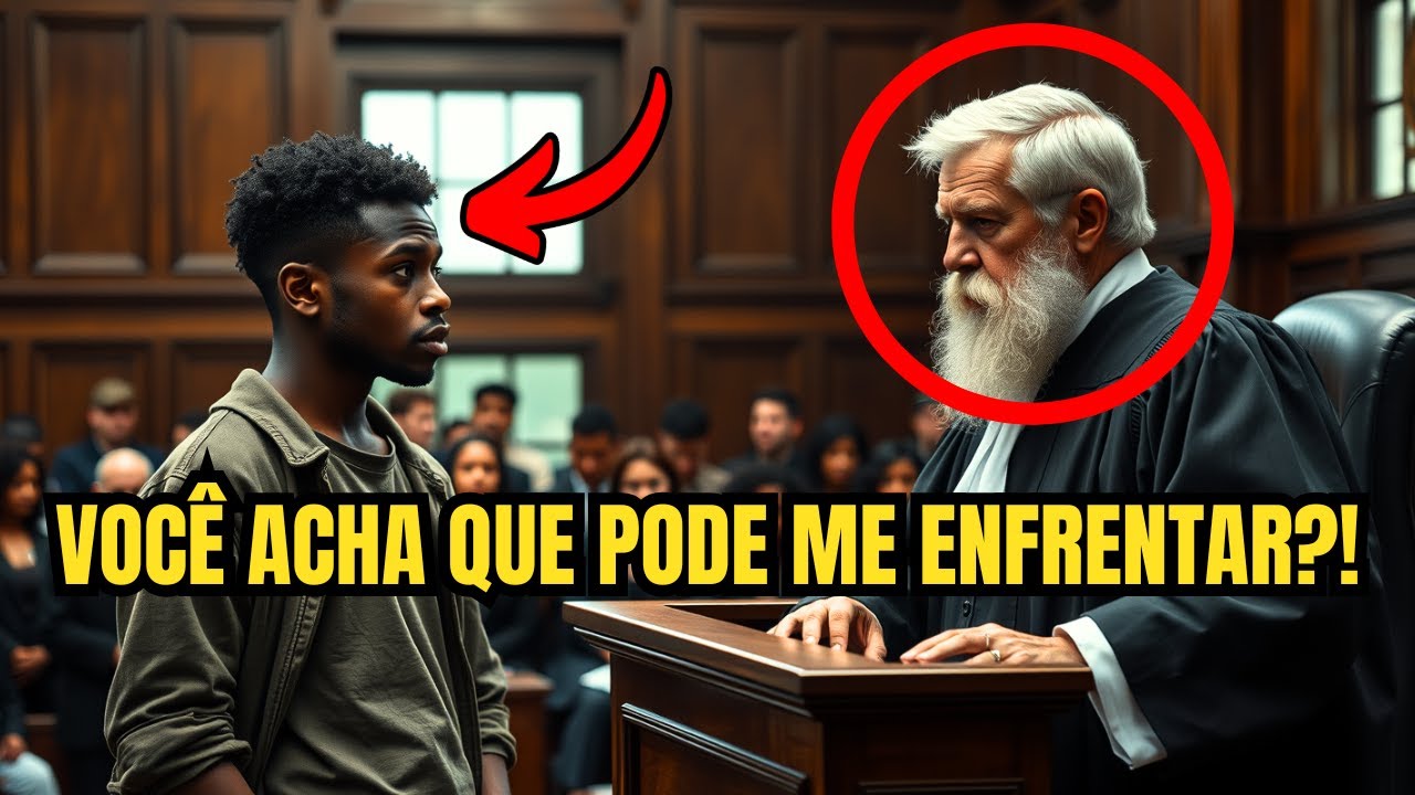 Juiz debocha de jovem negro no tribunal e se cala quando a verdade vem à tona