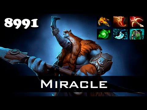 Miracle Magnus - 8991 MMR Ranked Dota 2