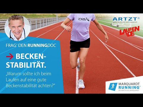 Frag den RunningDoc – Laufwissen. Folge 10: Warum eine gute Beckenstabilität beim Laufen wichtig ist