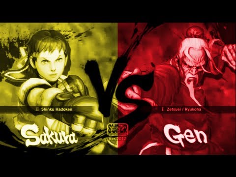 Retrohunter06 [ Sakura ] Vs WarriorBySand [ Gen ] SSF4 Arcade Edition 2012 HD