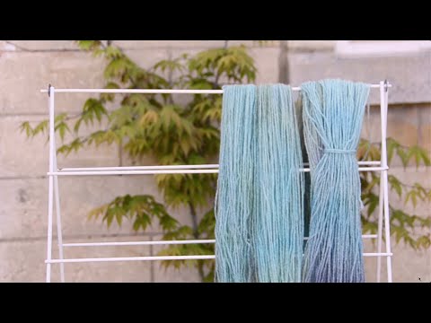 Dyeing a special edition colourway for Virtual Wonderwool