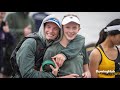 Rowing Triplets in same crew with big sis coach