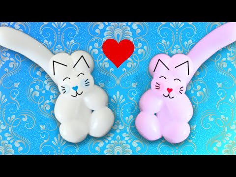 CAT BALLOON ANIMAL! Version 2 - How to Make a Cat Balloon Animal Step by Step #catballoonanimal
