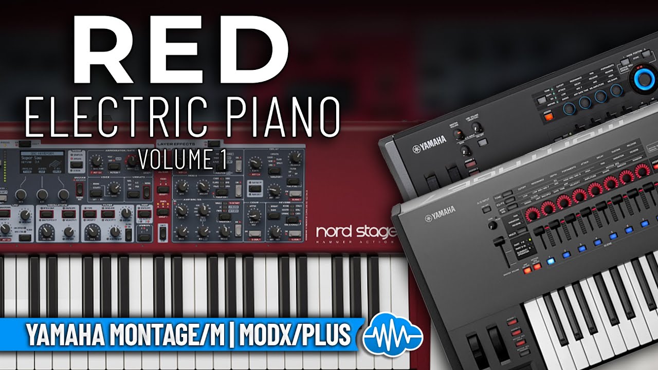 PRS009 - ( Bundle ) - Ultimate Pianos + Red Electric Piano V1 - Yamaha MODX / PLUS / M - Video Preview 2