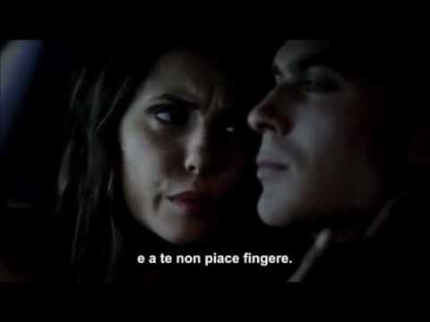 The Vampire Diaries 3x05 - Damon and Katherine kiss
