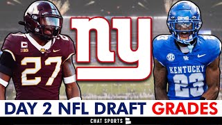 Giants Draft Grades Day 2 Ft. Tyler Nubin & Andru Phillips + Day 3 NFL Draft Targets