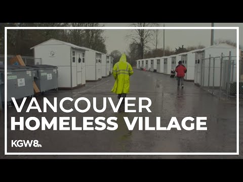 Vancouver's sanctioned homeless village keeps residents safe from cold