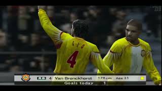 PES 6 VAN BRONCKHORST SUPER GOAL