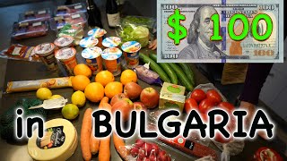 WHAT $100 USD in BULGARIA WILL BUY?