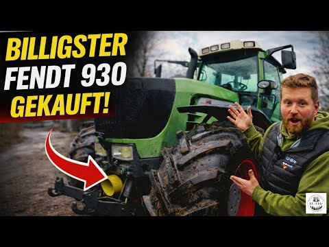 🚨 We bought the cheapest Fendt 930 TMS in Germany! | The Legend