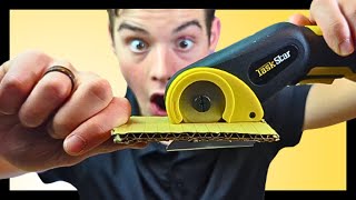 You Need This Cordless Cardboard Cutting Tool If… (TaskStar Electric Scissors Review)