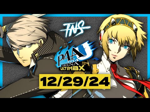 TNS Persona 4 Arena Ultimax Tourney #2 (Yu Narukami, Margaret, Adachi, Aigis, Rise, Yukari) P4AU