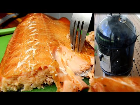 Smoked Salmon on the Weber Smokey Mountain