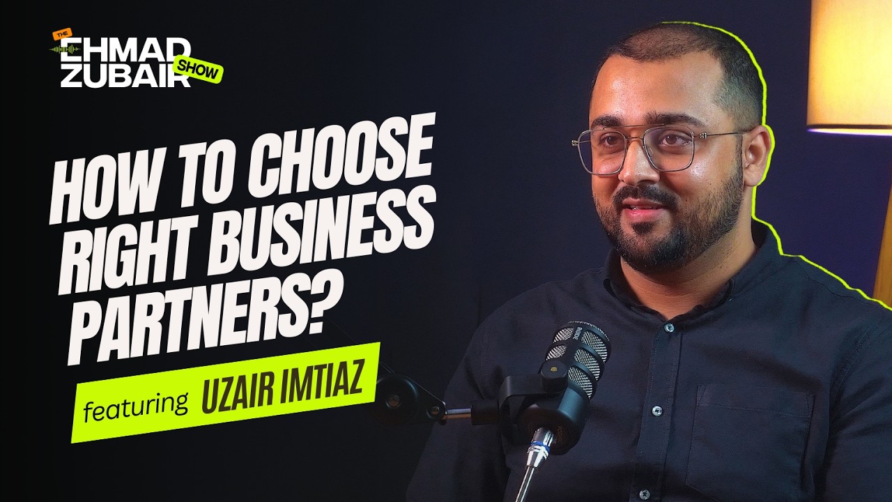 Finding the Right Partners and Generating Leads on LinkedIn | The Ehmad Zubair Show ft. Uzair Imtiaz