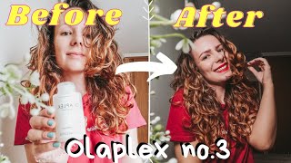 DOES OLAPLEX WORK ON WAVY HAIR? | Olaplex No 3 Review Wavy Hair