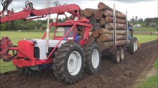 preview picture of video 'County Tractor pulls a heavy load.'