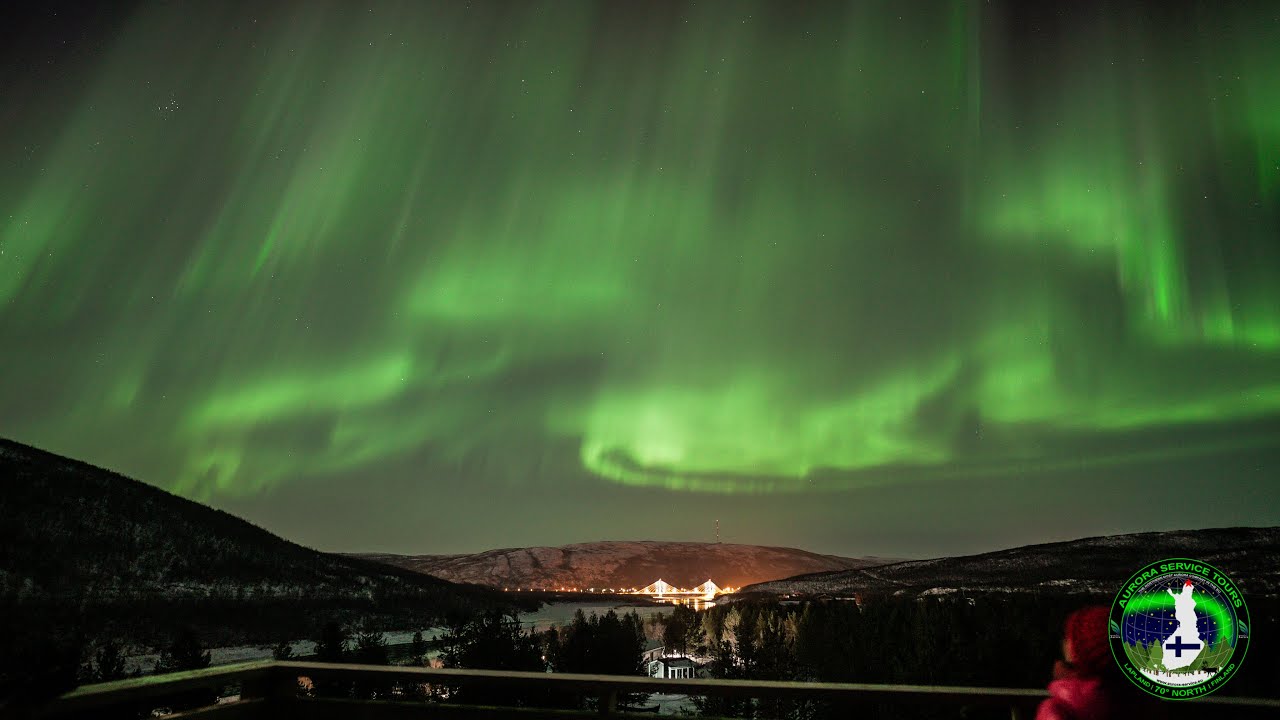 Aurora Borealis / Northern Lights LIVE! in Utsjoki